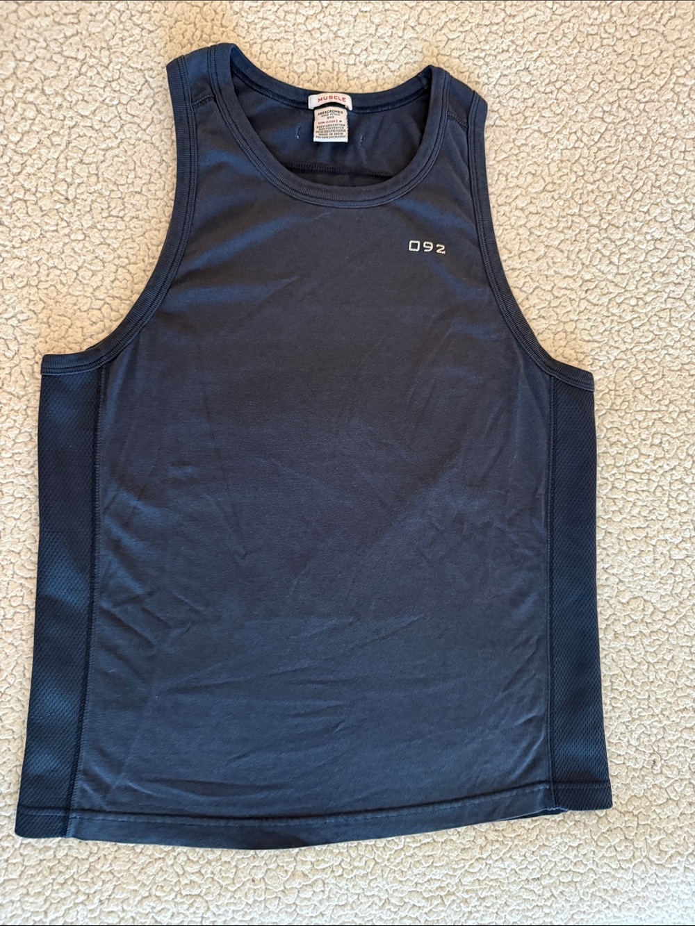 Abercrombie & Fitch Navy Athletic Tank Top